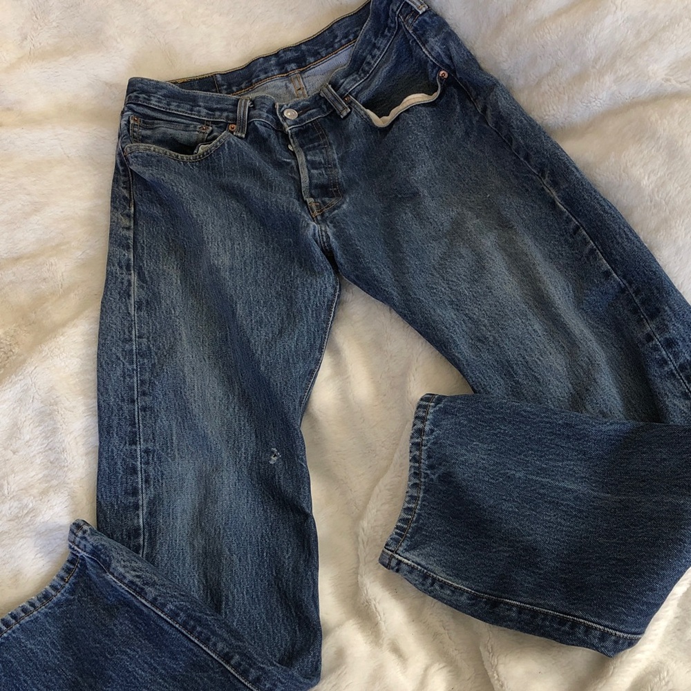Vintage 501button fly Levi jeans